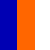 Royal, Orange, White