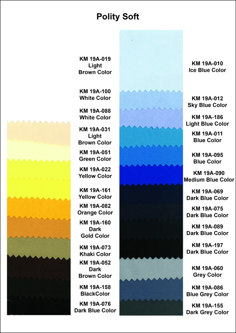 Polity soft for custom made shirt in Malaysia