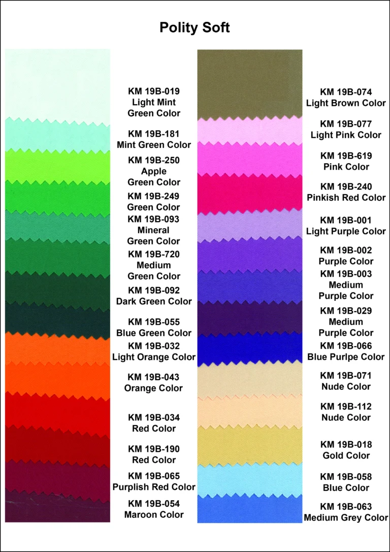 Polity soft for custom made uniform in Malaysia