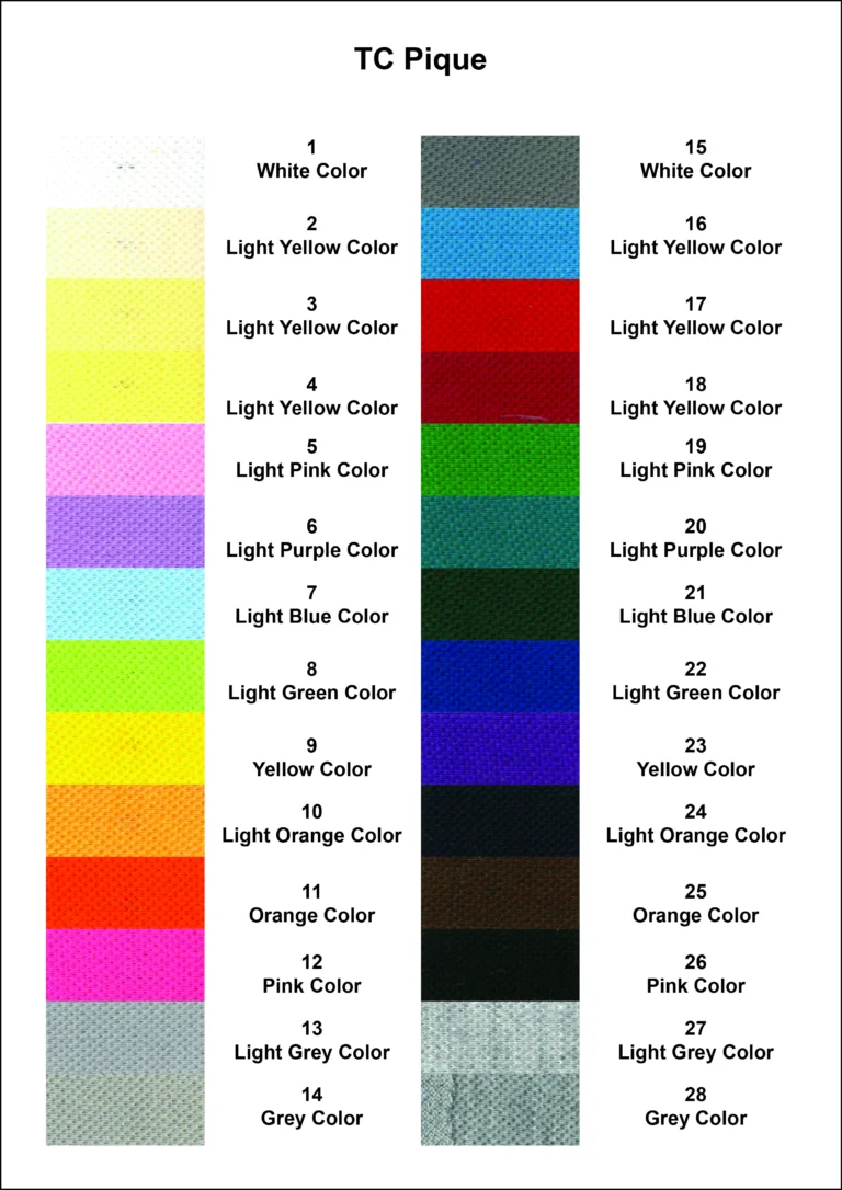 TC pique for custom made shirt in Malaysia